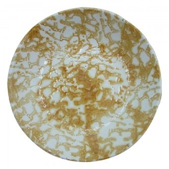 Arna Porselen Artistic El Dekoru 24 Parça 6 Kişilik Desenli Stoneware Yuvarlak Yemek Takımı