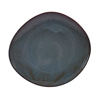 Emsan New Age Yeşil 18 Parça 6 Kişilik Desenli Stoneware Asimetrik Yemek Takımı