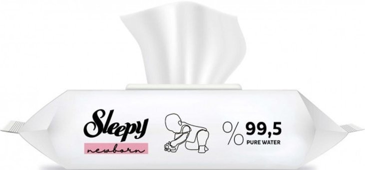 Sleepy Yenidoğan Antibakteriyel 50 Yaprak Devam Havlusu