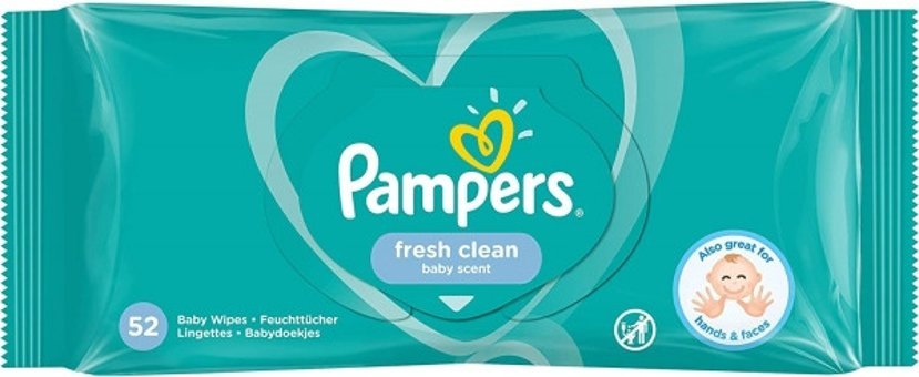 Prima Fresh Clean Antibakteriyel 52 Yaprak Islak Mendil