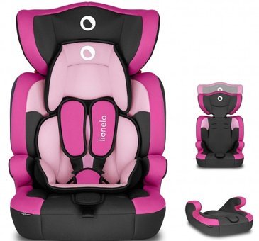 Lionelo Levi One Emniyet Kemeri Sürüş Yönü Oto Koltuğu Pembe