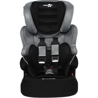Comfymax Lux Emniyet Kemeri 9-36 kg Yatabilen Yükseklik Ayarlı Çift Yönlü Oto Koltuğu Siyah