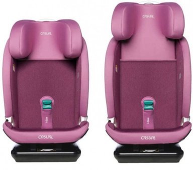 Casual Classfix Emniyet Kemeri-Isofix 15-36 kg Yatabilen Yükseklik Ayarlı Sürüş Yönü Oto Koltuğu Pembe