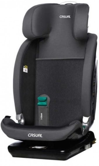 Casual Classfix Emniyet Kemeri-Isofix 15-36 kg Yatabilen Yükseklik Ayarlı Sürüş Yönü Oto Koltuğu Siyah