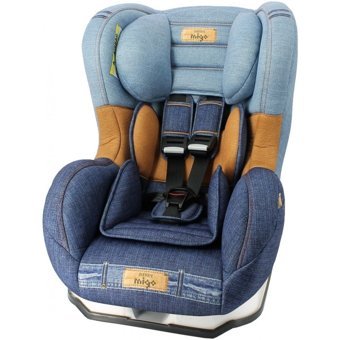 Comfymax Primo Jean Emniyet Kemeri 0-25 kg Yatabilen Yükseklik Ayarlı Çift Yönlü Oto Koltuğu Mavi