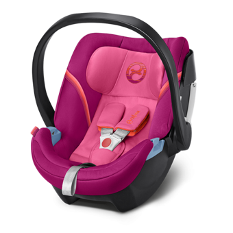 Cybex Aton 5 Emniyet Kemeri Sürüş Yönü Oto Koltuğu Pembe