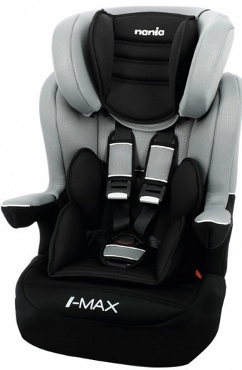 Nania I-Max Emniyet Kemeri-Isofix Sürüş Yönü Oto Koltuğu Gri