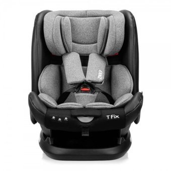 Kanz T-Fix Emniyet Kemeri-Isofix Sürüş Yönü Oto Koltuğu Gri