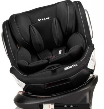 Kanz Gofix Isofix 360 Derece Dönen Yatabilen Yükseklik Ayarlı Sürüş Yönü Oto Koltuğu Siyah