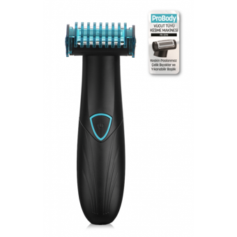 Goldmaster PB-3218 Vücut Çift Başlıklı Çok Amaçlı Kablosuz Tıraş Makinesi