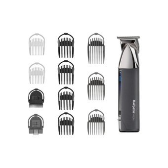 BaByliss MT996E Saç Sakal Vücut Yüz Ense Kulak ve Burun 11 Başlıklı Çok Amaçlı Islak Kablosuz Tıraş Makinesi