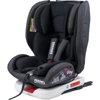 Convers Twist Air Isofix 360 Derece Dönen Yatabilen Yükseklik Ayarlı Sürüş Yönü Oto Koltuğu Siyah