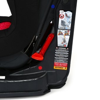 Comfymax Lux Skyline Emniyet Kemeri 0-25 kg Yatabilen Yükseklik Ayarlı Çift Yönlü Oto Koltuğu Kırmızı
