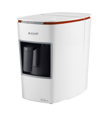 Arçelik K 3400 Tek Hazneli Otomatik 1100 ml Su Hazneli 3 Fincan Akıllı 670 W Beyaz Türk Kahvesi Makinesi