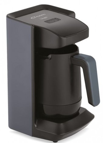 Conti CKM-100 Kahveci Tek Hazneli 300 ml Su Hazneli 4 Fincan 500 W Antrasit Türk Kahvesi Makinesi