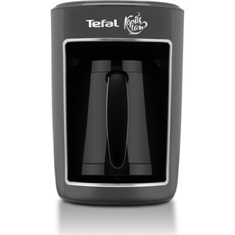 Tefal Köpüklüm Tek Hazneli Otomatik 280 ml Su Hazneli 4 Fincan Akıllı 735 W Gri Türk Kahvesi Makinesi