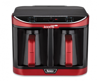 Fakir Kaave Dual Pro Tek Hazneli Otomatik 2300 ml Su Hazneli Akıllı 1470 W Kırmızı Türk Kahvesi Makinesi