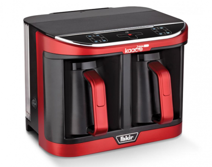 Fakir Kaave Dual Pro Tek Hazneli Otomatik 2300 ml Su Hazneli Akıllı 1470 W Kırmızı Türk Kahvesi Makinesi