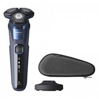 Philips 5000 S5585/35 Tek Başlıklı Sinekkaydı Islak Döner Başlıklı Kablosuz Tıraş Makinesi