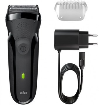 Braun 300s Tek Başlıklı Sinekkaydı Islak Folyo Kablosuz Tıraş Makinesi