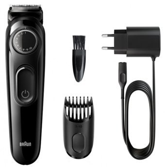 Braun BT 3222 Saç Sakal ve Ense Tek Başlıklı Çok Amaçlı Ayarlanabilir Başlık Kablosuz Tıraş Makinesi