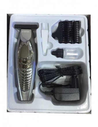 Ipone IP-657 Saç Sakal ve Ense 3 Başlıklı Çok Amaçlı Kablosuz Gümüş Tıraş Makinesi