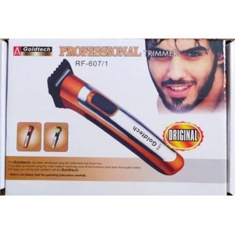 Goldtech RF-607/1 Saç Sakal ve Ense Tek Başlıklı Çok Amaçlı Ayarlanabilir Başlık Kablosuz Tıraş Makinesi