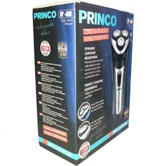 Princo PR-400 Tek Başlıklı Sinekkaydı Döner Başlıklı Kablosuz Tıraş Makinesi
