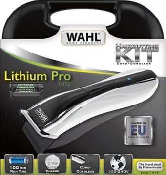 Wahl 1910-0465 Saç Sakal ve Ense 12 Başlıklı Çok Amaçlı Kuru Kablosuz Tıraş Makinesi