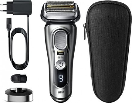 Braun 9 Pro Series 9417s Tek Başlıklı Sinekkaydı Islak Folyo Kablosuz Tıraş Makinesi