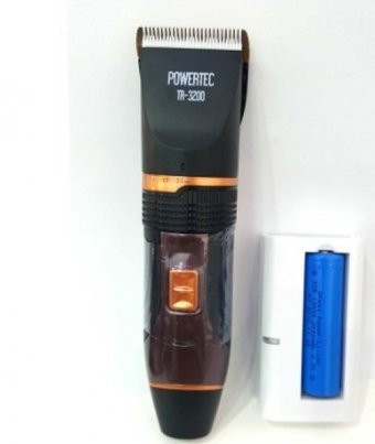 Powertec TR-3200 Saç Sakal ve Ense 4 Başlıklı Çok Amaçlı Kuru Kablosuz Tıraş Makinesi