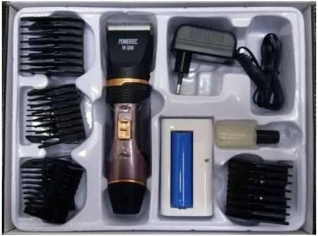 Powertec TR-3200 Saç Sakal ve Ense 4 Başlıklı Çok Amaçlı Kuru Kablosuz Tıraş Makinesi
