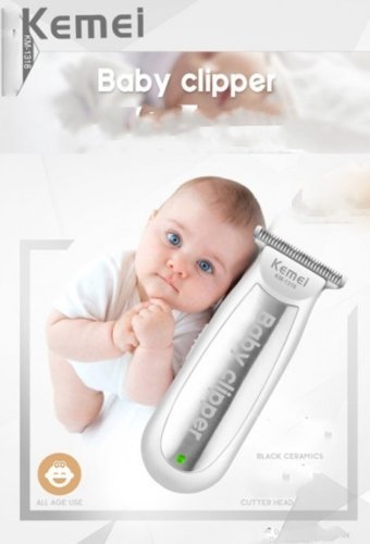 Kemei KM-1318 Saç Ense 3 Başlıklı Çok Amaçlı Kablosuz Tıraş Makinesi