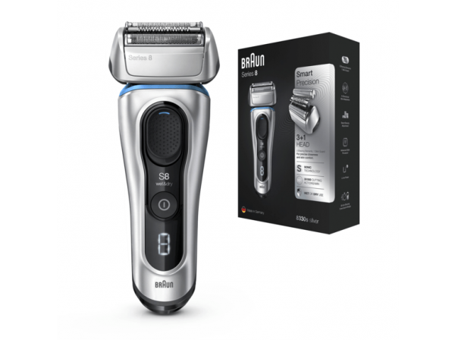 Braun Series 8 9230S Tek Başlıklı Sinekkaydı Islak Folyo Kablosuz Tıraş Makinesi