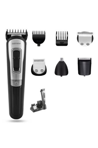 Goldmaster GM-9109 Saç Sakal Vücut Yüz Ense Kulak ve Burun 5 Başlıklı Çok Amaçlı Sinekkaydı Kablosuz Tıraş Makinesi