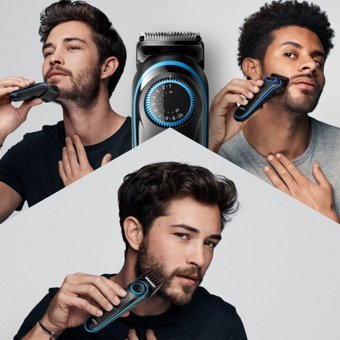 Braun BT 5240 Sakal Ense Çift Başlıklı Çok Amaçlı Kablosuz Tıraş Makinesi