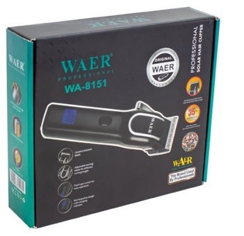 Waer WA-8151 Saç Sakal ve Ense 4 Başlıklı Çok Amaçlı Kuru Kablosuz Tıraş Makinesi