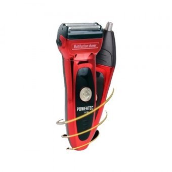 Powertec TR-250 Kulak Burun Tek Başlıklı Çok Amaçlı Sinekkaydı Kuru Folyo Kablosuz Tıraş Makinesi