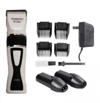 Powertec TR-3500 Saç Sakal ve Ense 4 Başlıklı Çok Amaçlı Kablosuz Tıraş Makinesi