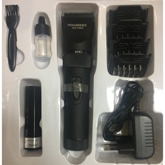 PowerDex PD-7500 Saç Sakal ve Ense 4 Başlıklı Çok Amaçlı Kablosuz Tıraş Makinesi