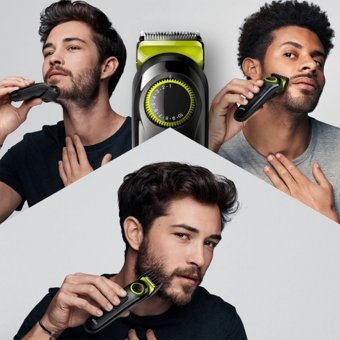Braun BT 3221 Saç Sakal ve Ense Tek Başlıklı Çok Amaçlı Ayarlanabilir Başlık Kablosuz Tıraş Makinesi