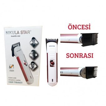 Nikula Star RDL-2030 Saç Sakal ve Ense Tek Başlıklı Çok Amaçlı Ayarlanabilir Başlık Kablosuz Tıraş Makinesi