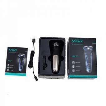 VGR V-306 Tek Başlıklı Sinekkaydı Islak Döner Başlıklı Kablosuz Tıraş Makinesi