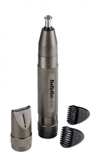 BaByliss E110E Kulak Burun 3 Başlıklı Çok Amaçlı Kablosuz Tıraş Makinesi