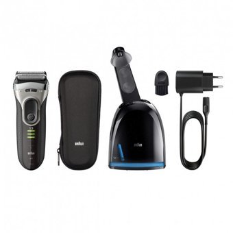 Braun 3 Series 3090cc Yüz Tek Başlıklı Sinekkaydı Islak Folyo Kablosuz Tıraş Makinesi