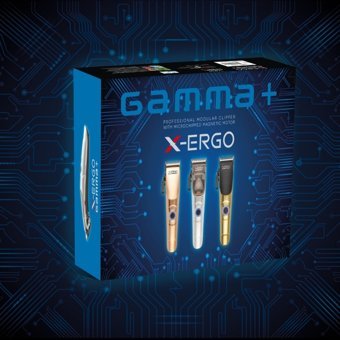 Gamma+ X-Ergo Saç Sakal ve Ense 8 Başlıklı Çok Amaçlı Kablosuz Gümüş Tıraş Makinesi