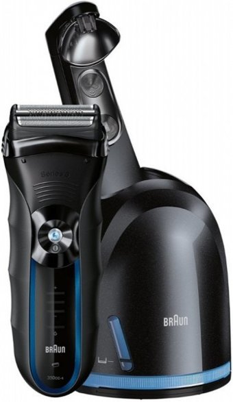 Braun Series 3 350CC-4 Sakal Tek Başlıklı Sinekkaydı Islak Folyo Kablosuz Tıraş Makinesi