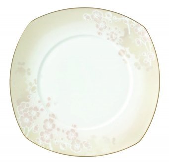 Korkmaz New Bone Kare A8237 60 Parça 12 Kişilik Desenli New Bone Kare Yemek Takımı
