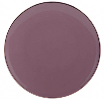 Bella Maison Allure Seramik Gülkurusu 24 Parça 6 Kişilik Desenli Stoneware Yuvarlak Yemek Takımı
