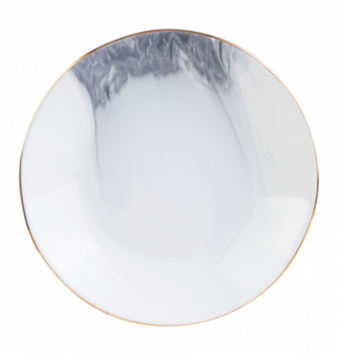 Karaca Ria 39 Parça 6 Kişilik Desenli Stoneware Yuvarlak Yemek Takımı